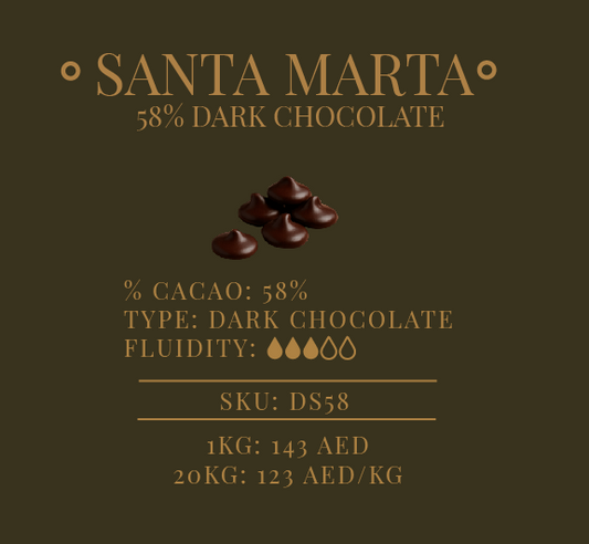 Santa Marta - 58% Dark Chocolate
