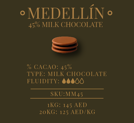 Medellín - 45% Milk Chocolate